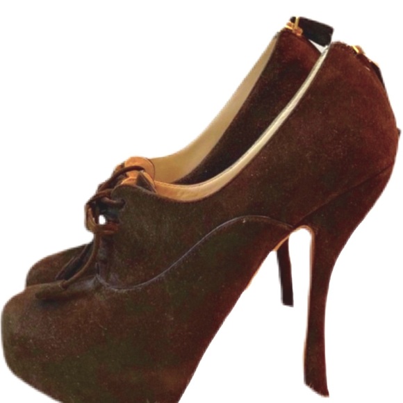 Prada Suede Booties - Picture 2 of 5